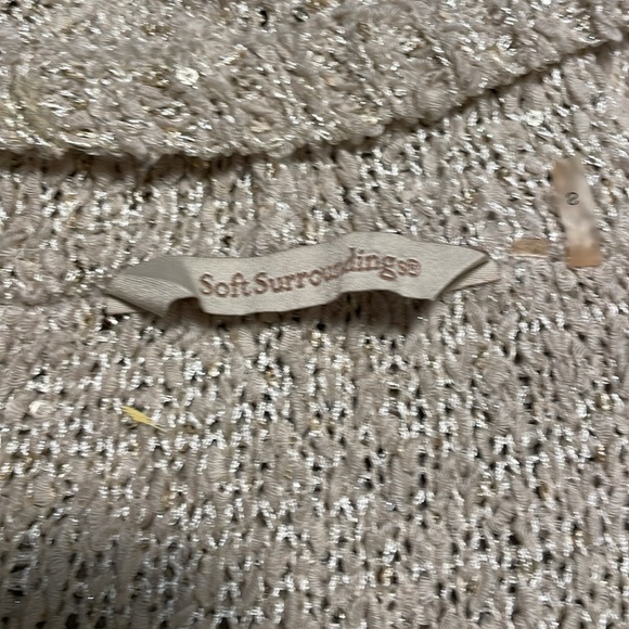 Soft Surroundings hooded pullover - Picture 6 of 6